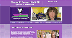 Desktop Screenshot of cormneybraces.com